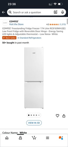 Comfee 174l freestanding - 174l,