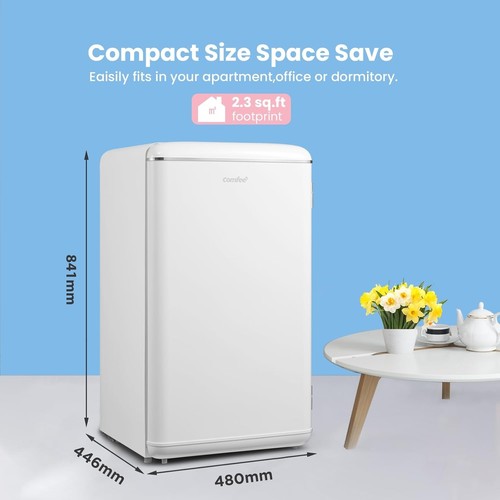 Retro look undercounter fridge - look,
