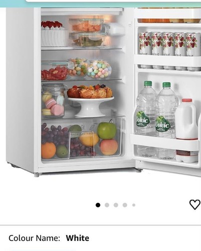 White comfee fridge nearly - nearly, new